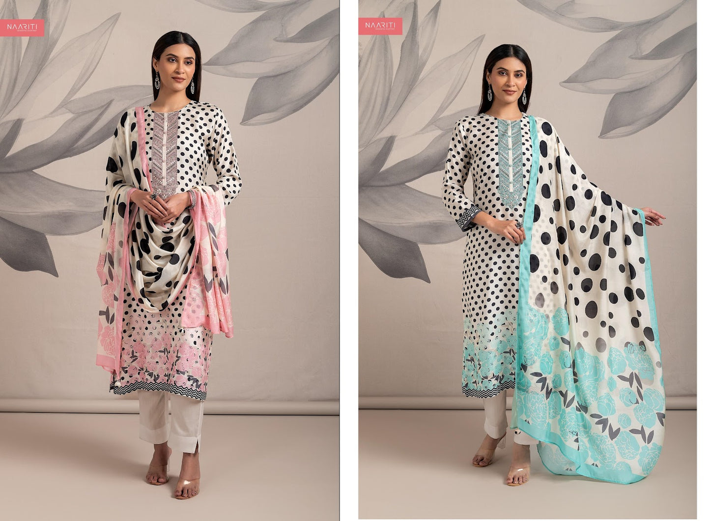 Aboli-1829 Naariti Muslin Pant Style Suits Wholesale Rate