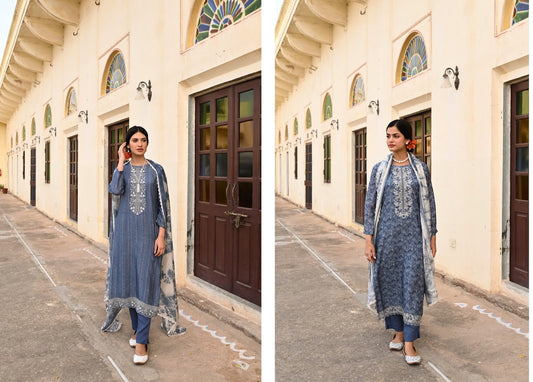 Abrash Naariti Muslin Pant Style Suits Manufacturer Ahmedabad