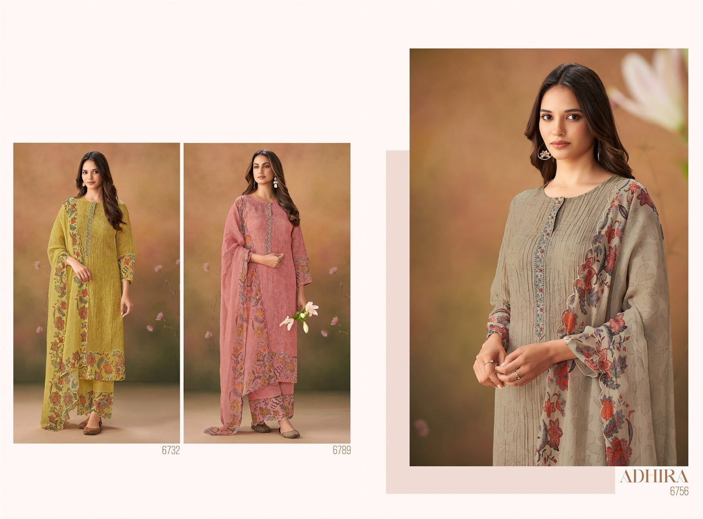 Adhira Tm Muslin Pant Style Suits Exporter Ahmedabad