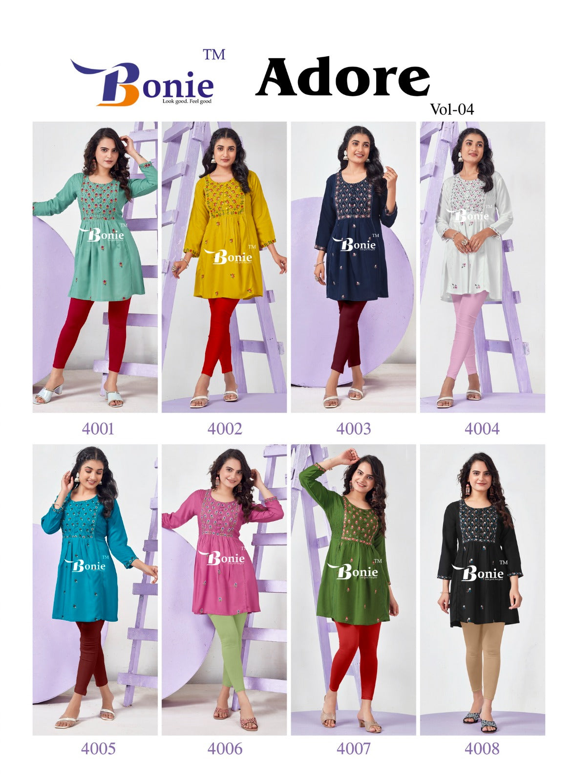 Adore Vol 4 Bonie Rayon 14Kg Designer Long Top