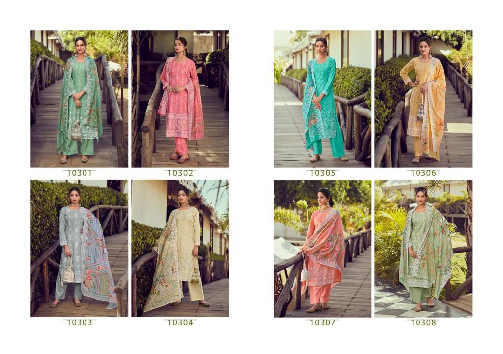 Afsana Vivek Pant Style Suits