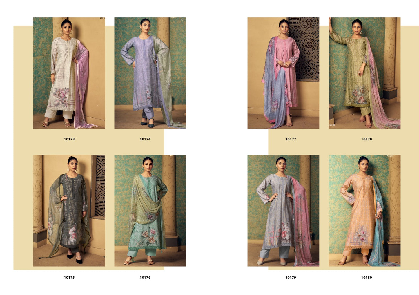 Ahaana Sadhana Muslin Silk Pant Style Suits Exporter Gujarat