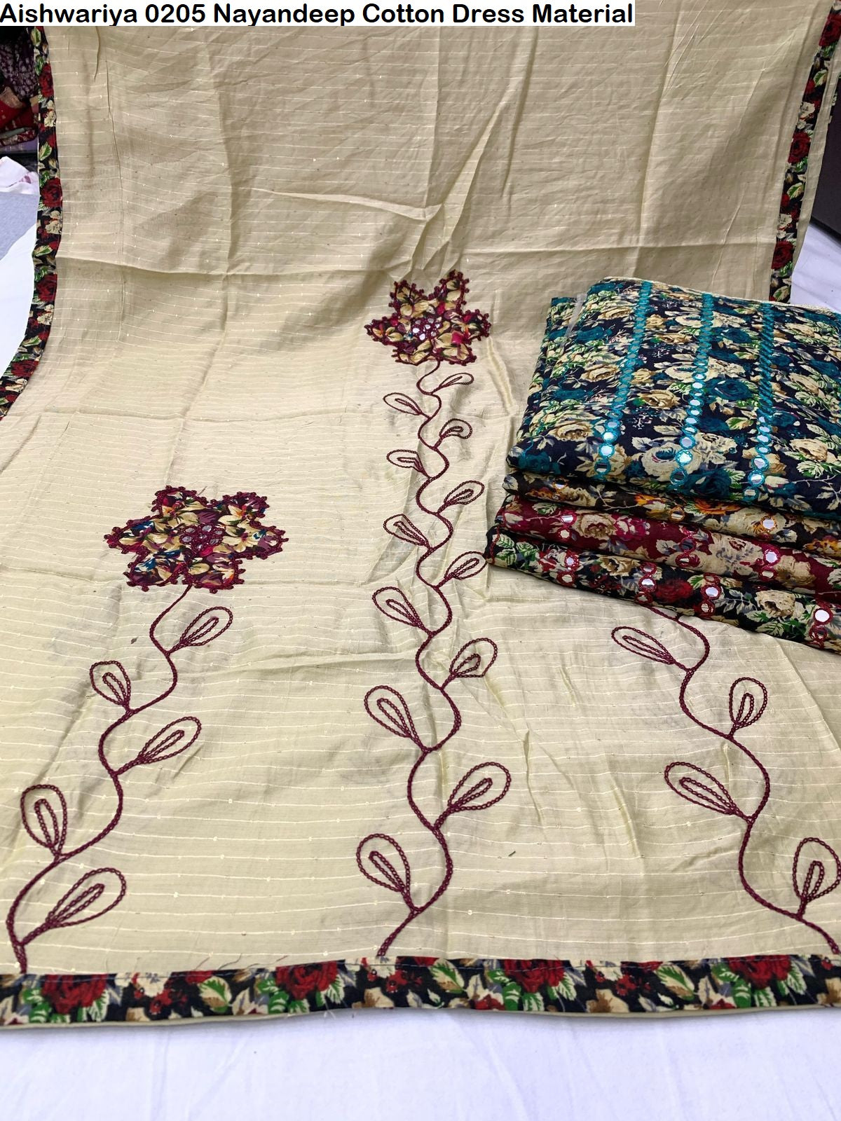 Aishwariya 0205 Nayandeep Cotton Dress Material Exporter India