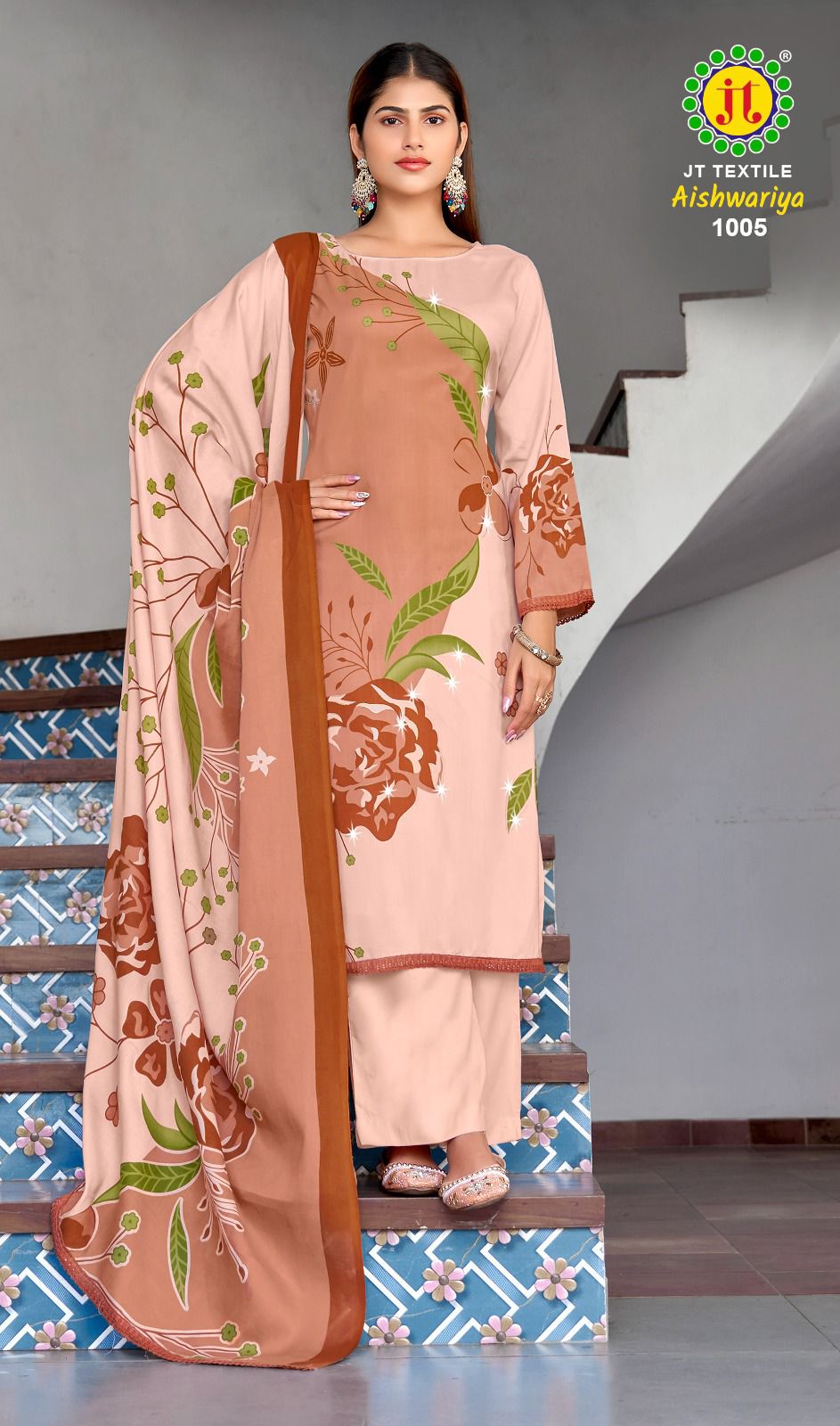 Aishwariya Vol 1 Jt Rayon Pant Style Suits Exporter India