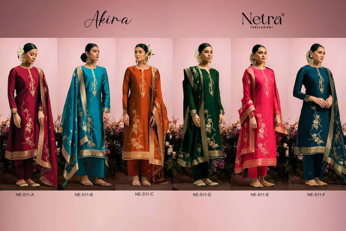 Akira Netra Premium Viscose Pant Style Suits Wholesaler Ahmedabad
