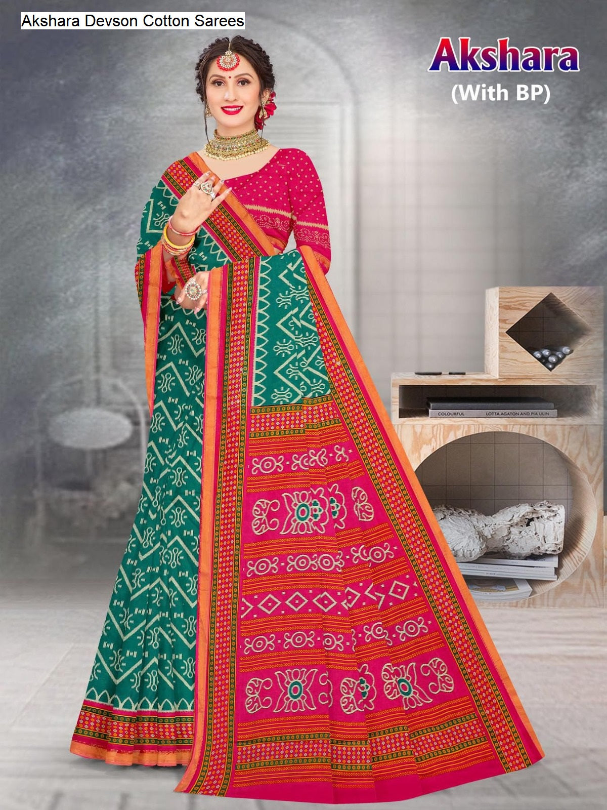 Akshara Devson Cotton Sarees Exporter
