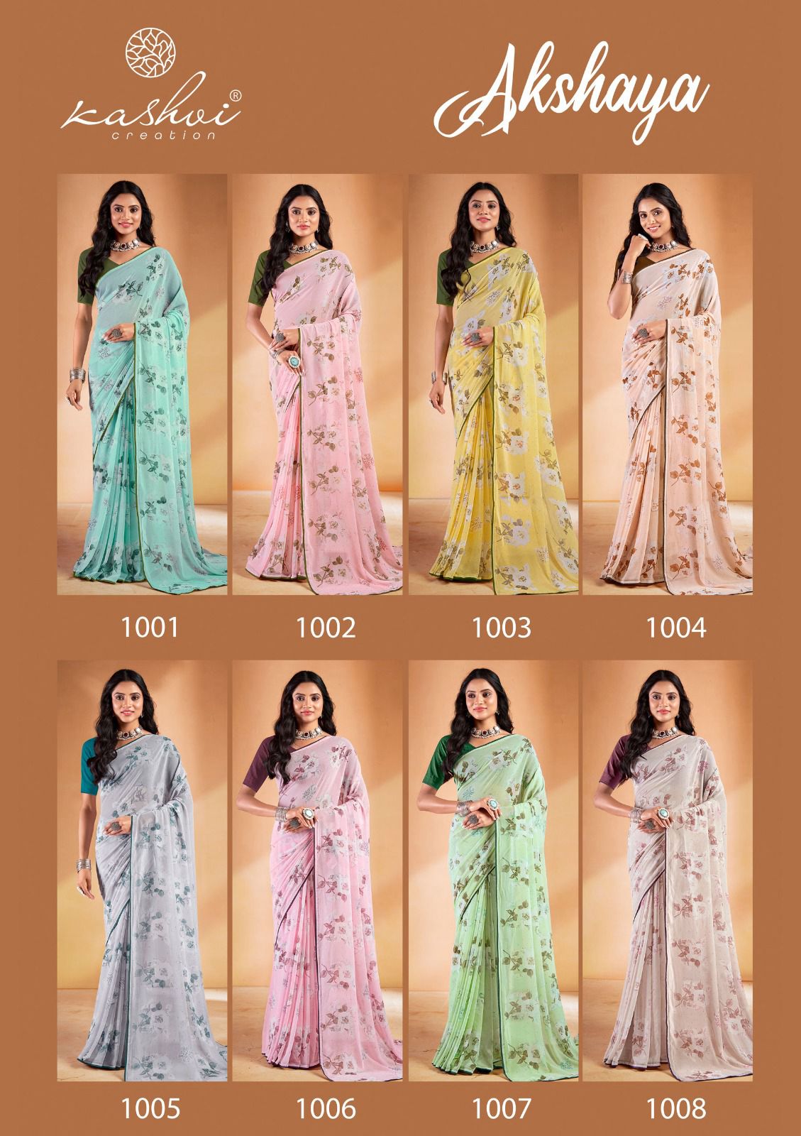 Akshaya Kashvi Creation Sarees