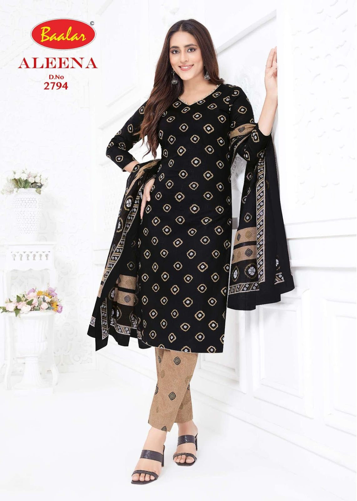 Aleena Vol 27 Baalar Cotton Dress Material Manufacturer India