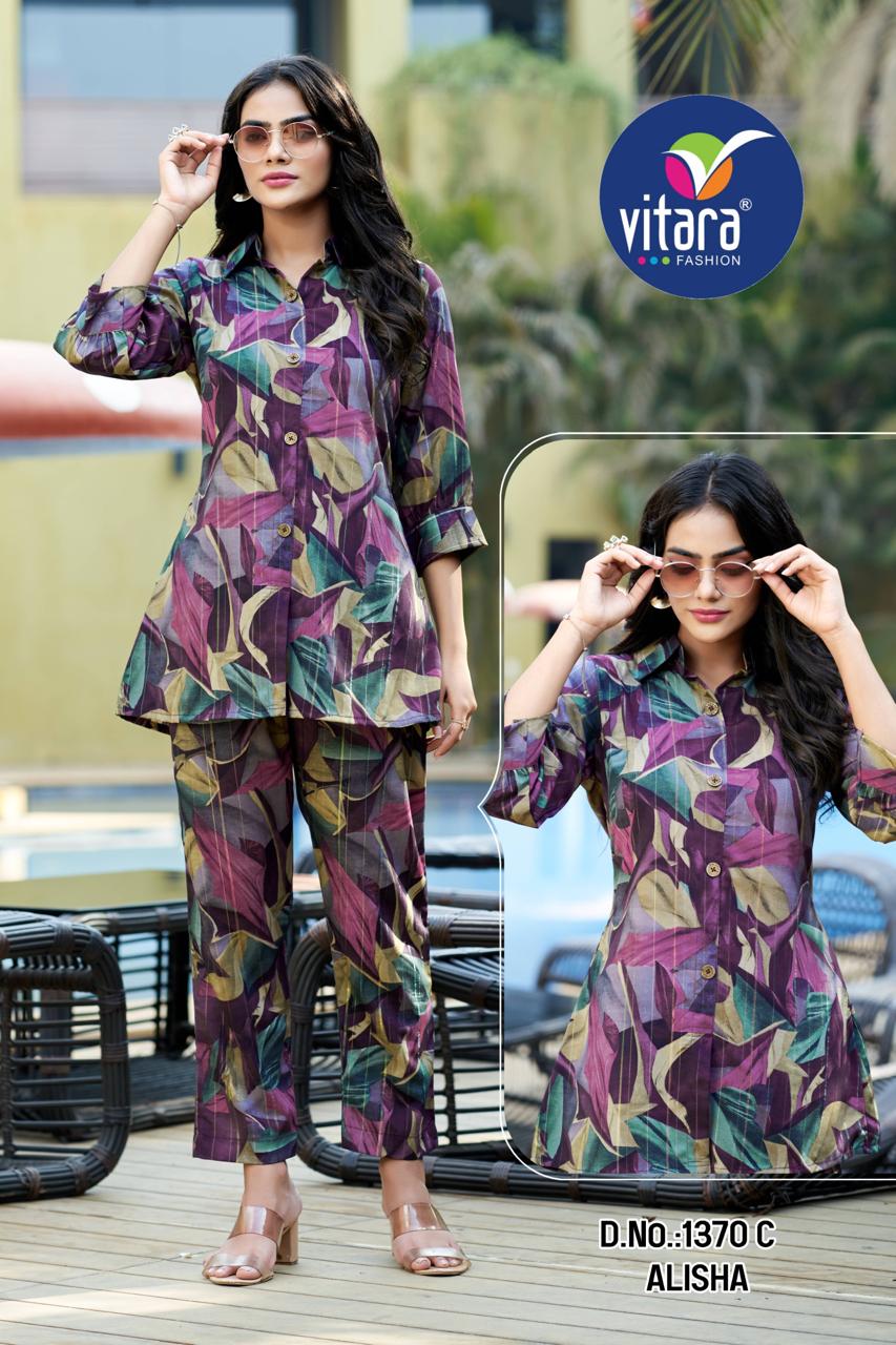 Alisha Vitara Imported Co Ord Set Manufacturer Ahmedabad