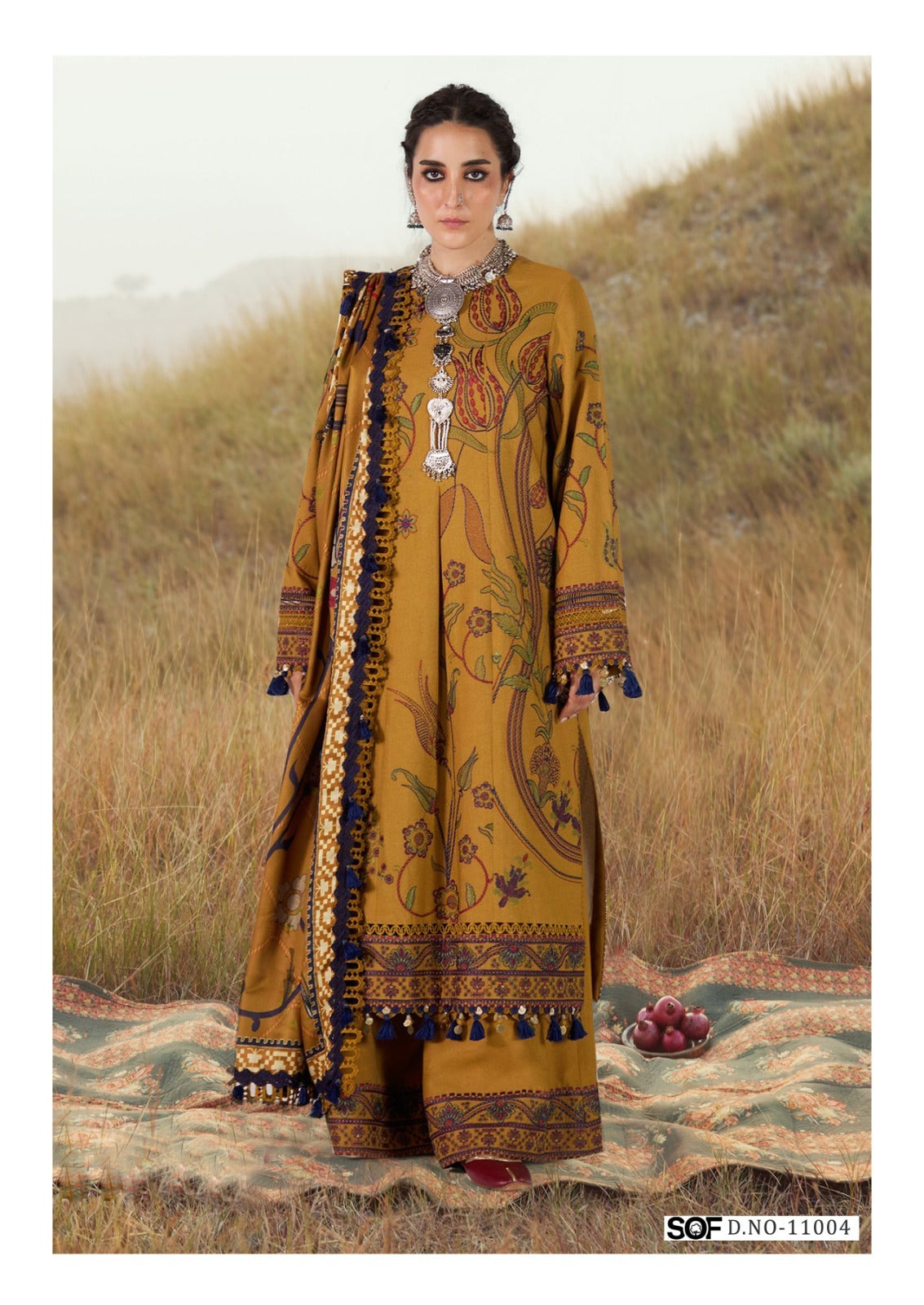 Aliya B Vol 11 Shree Om Cotton Karachi Salwar Suits Manufacturer
