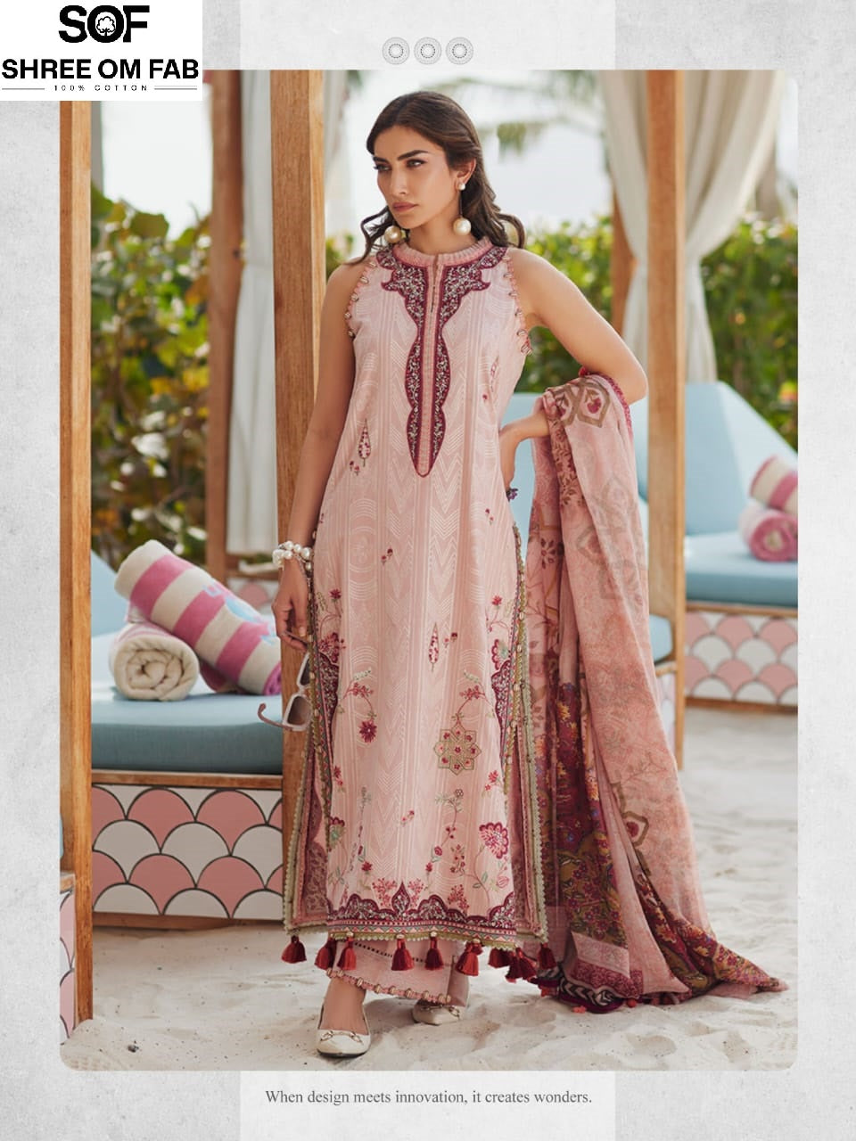 Aliya B Vol 7 Shree Om Lawn Cotton Karachi Readymade Suits Exporter