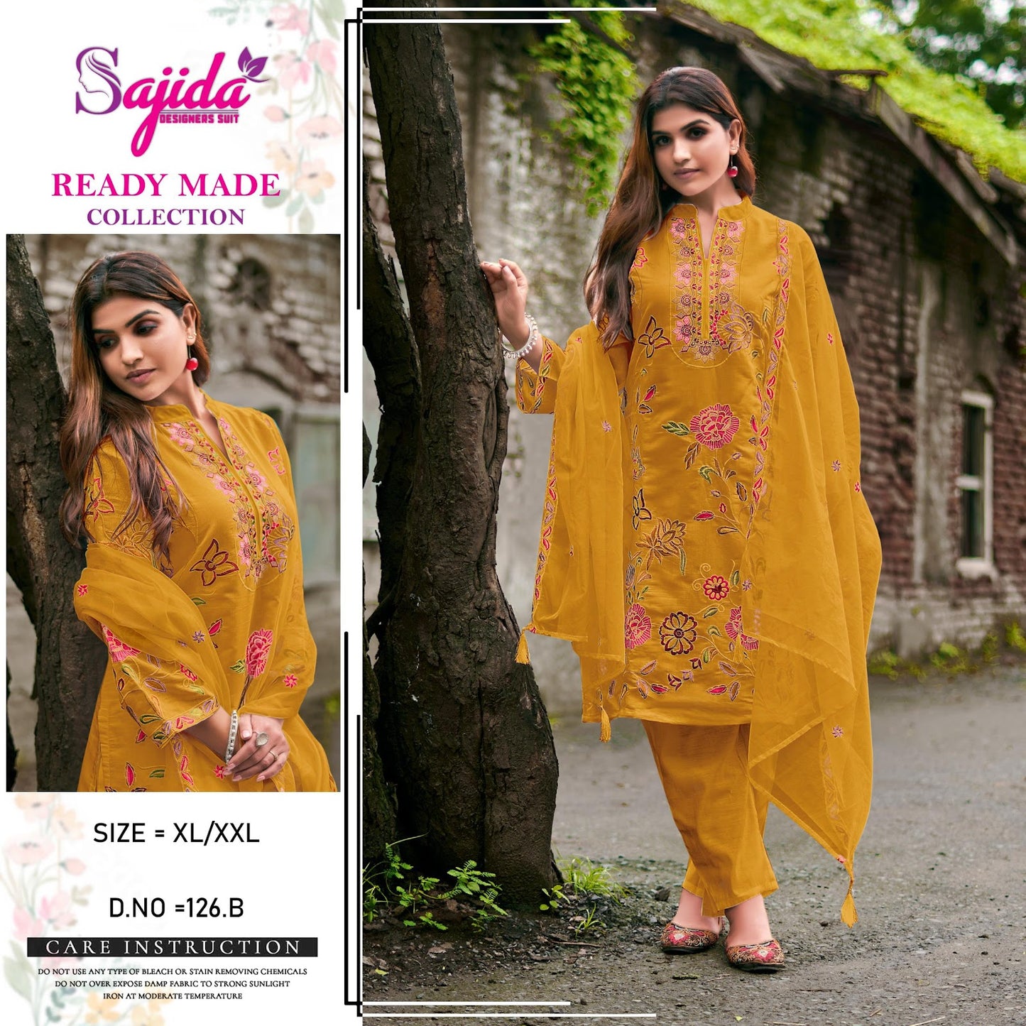 Alk 126 Sajida Roman Pakistani Readymade Suits Manufacturer Ahmedabad