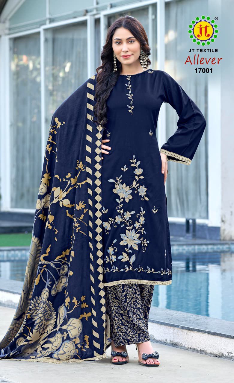 Allever Vol 17 Jt Karachi Salwar Suits Wholesaler India