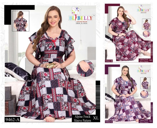 Alpine 051125 Belly Night Gowns Manufacturer Gujarat