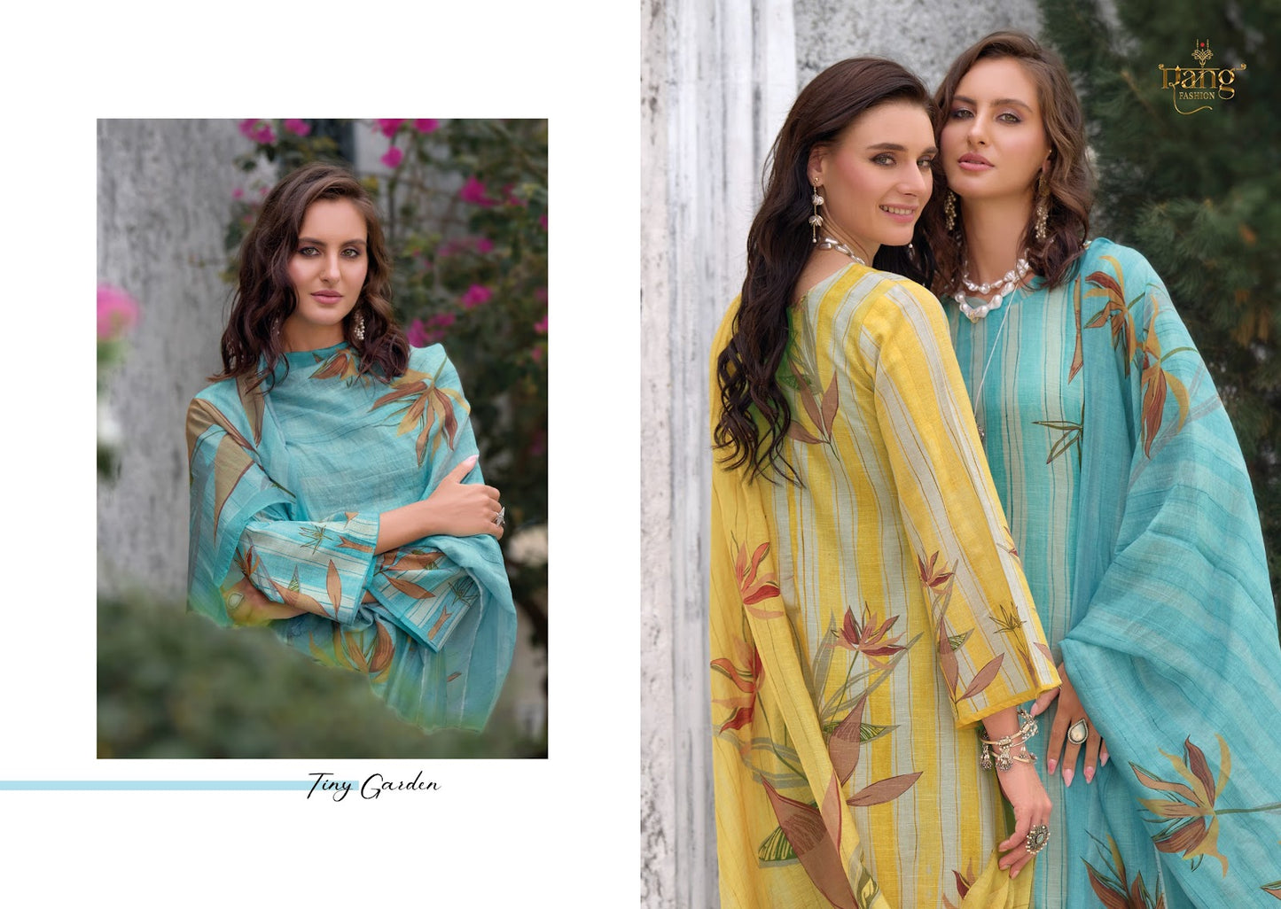 Alvina Rang Viscose Pant Style Suits Supplier Gujarat