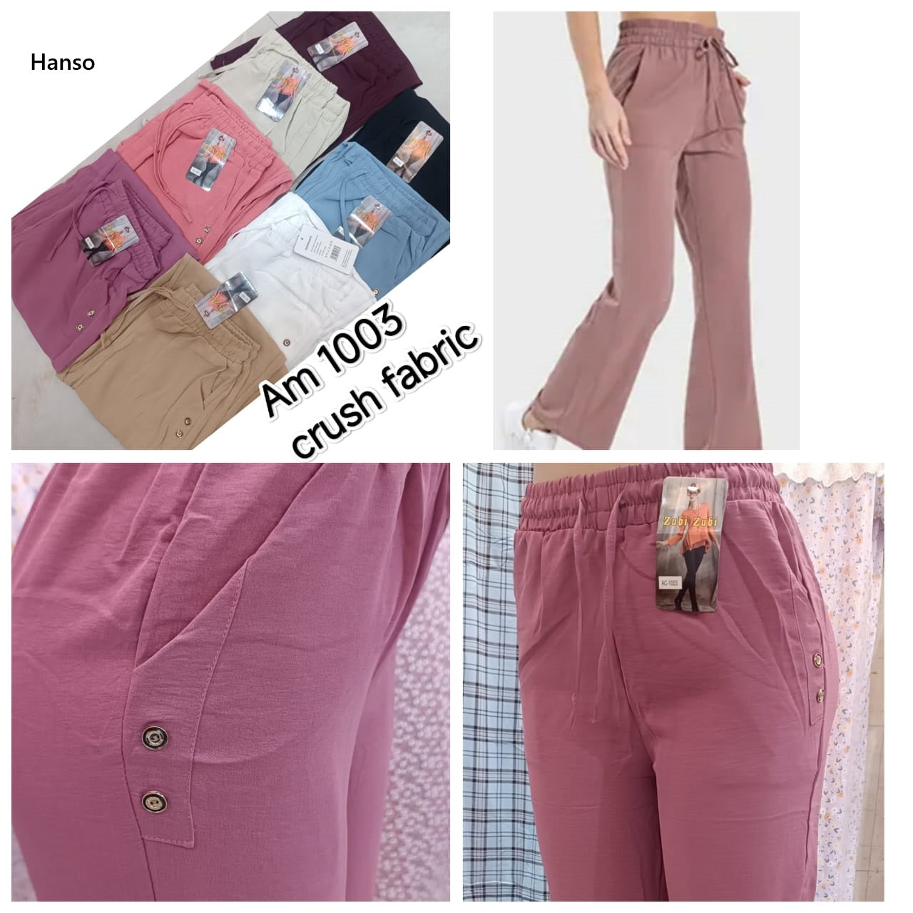 Am 1003 Hanso Crush Women Track Pants Exporter Gujarat