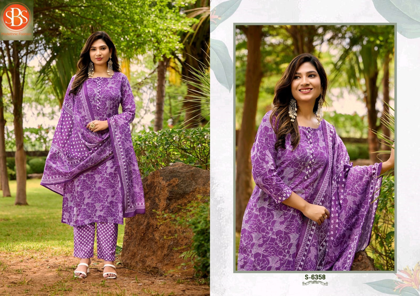 Amodini Sbs Cotton Readymade Pant Style Suits Manufacturer