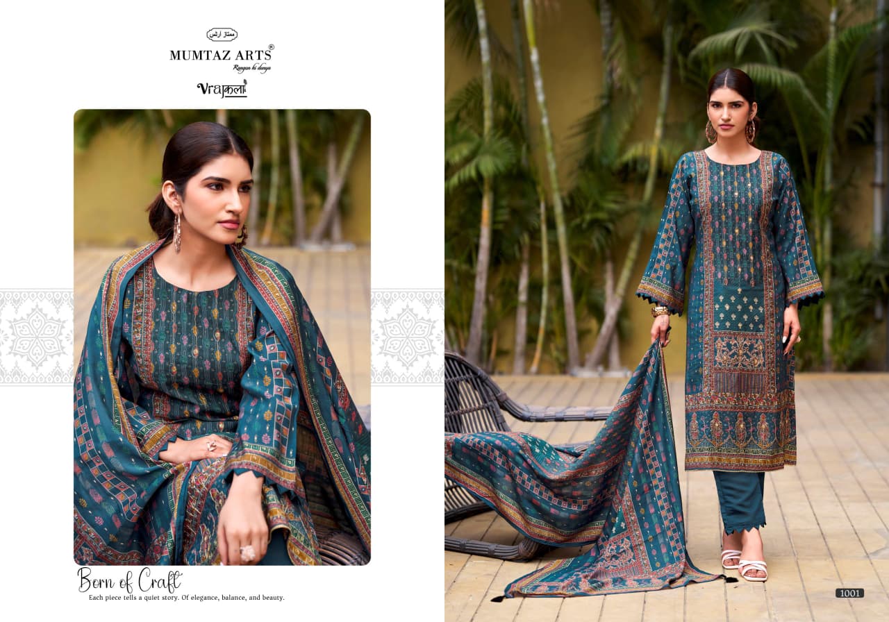 Amour Mumtaz Arts Viscose Modal Karachi Salwar Suits Manufacturer