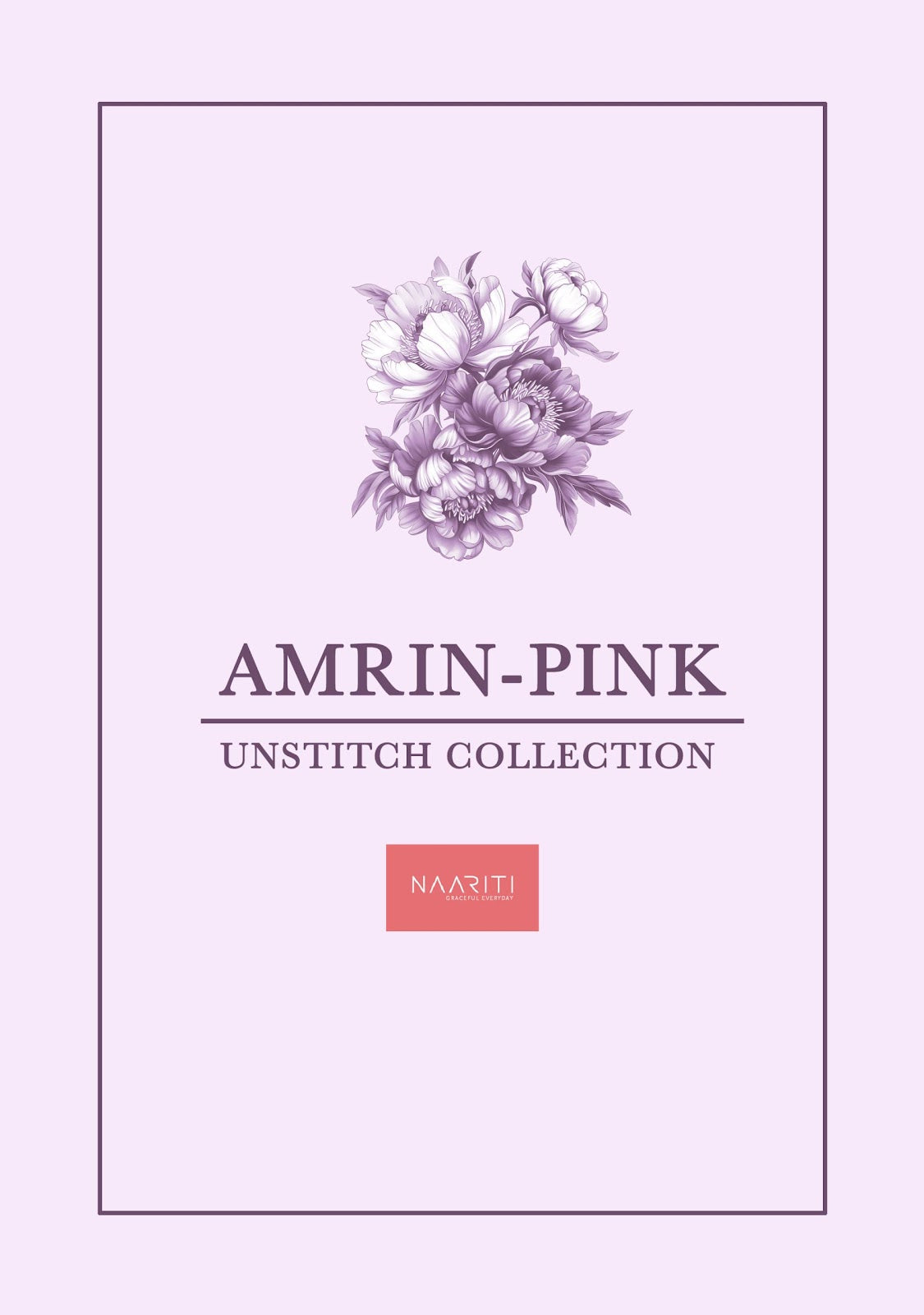 Amrin Pink Naariti Linen Pant Style Suits Wholesale Rate