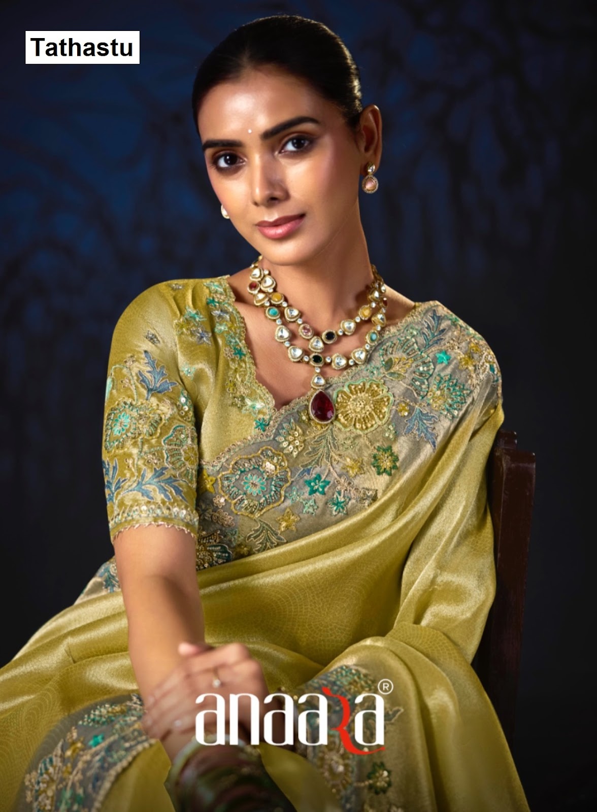 Anaara 8601 To 8612 Tathastu Sarees Wholesale Rate