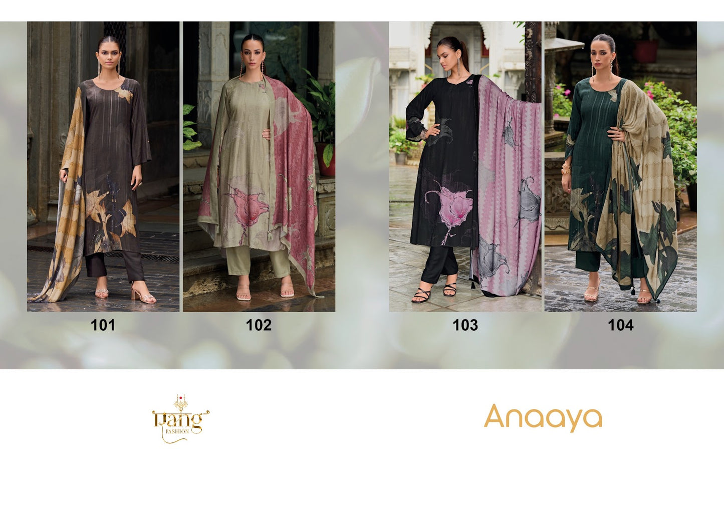 Anaaya Rang Fashion Wool Plazzo Style Suits Manufacturer
