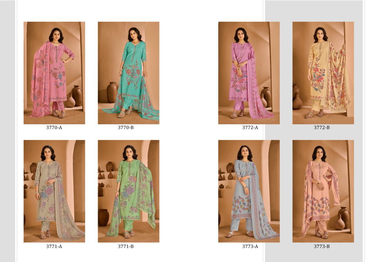 Anahat Rivaa Cotton Pant Style Suits