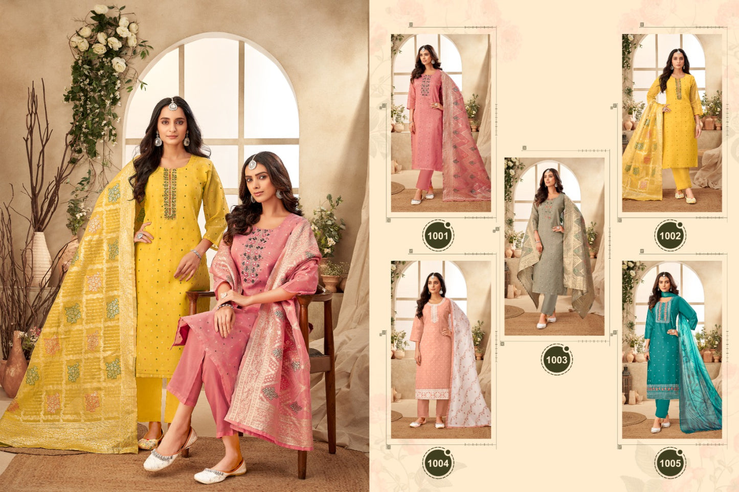 Anaisha Kf Fashion Jakarta Readymade Pant Style Suits Supplier India