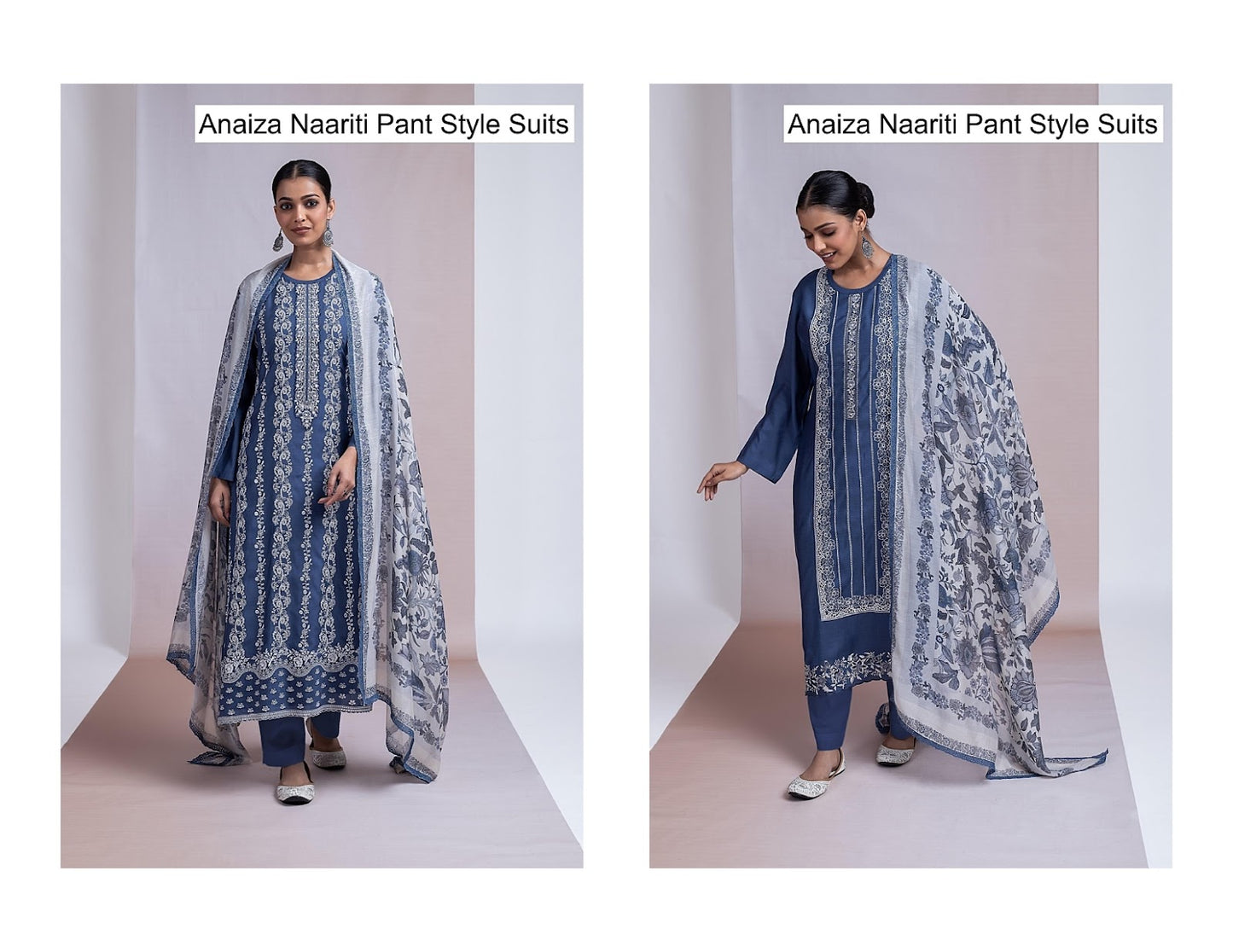 Anaiza Naariti Pure Muslin Pant Style Suits Manufacturer Gujarat