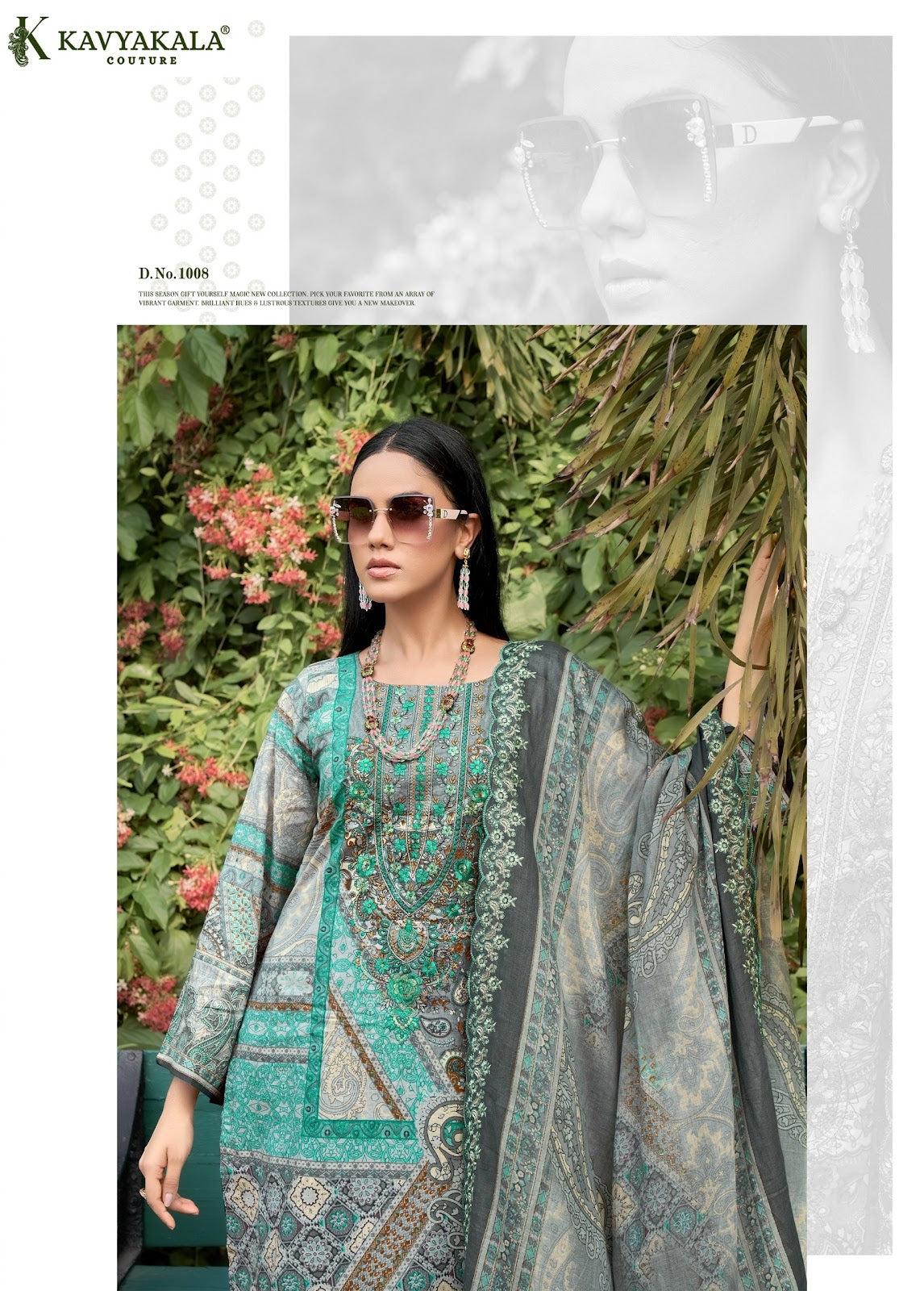 Anarkali Vol 15 Kavyakala Cambric Karachi Readymade Suits Exporter