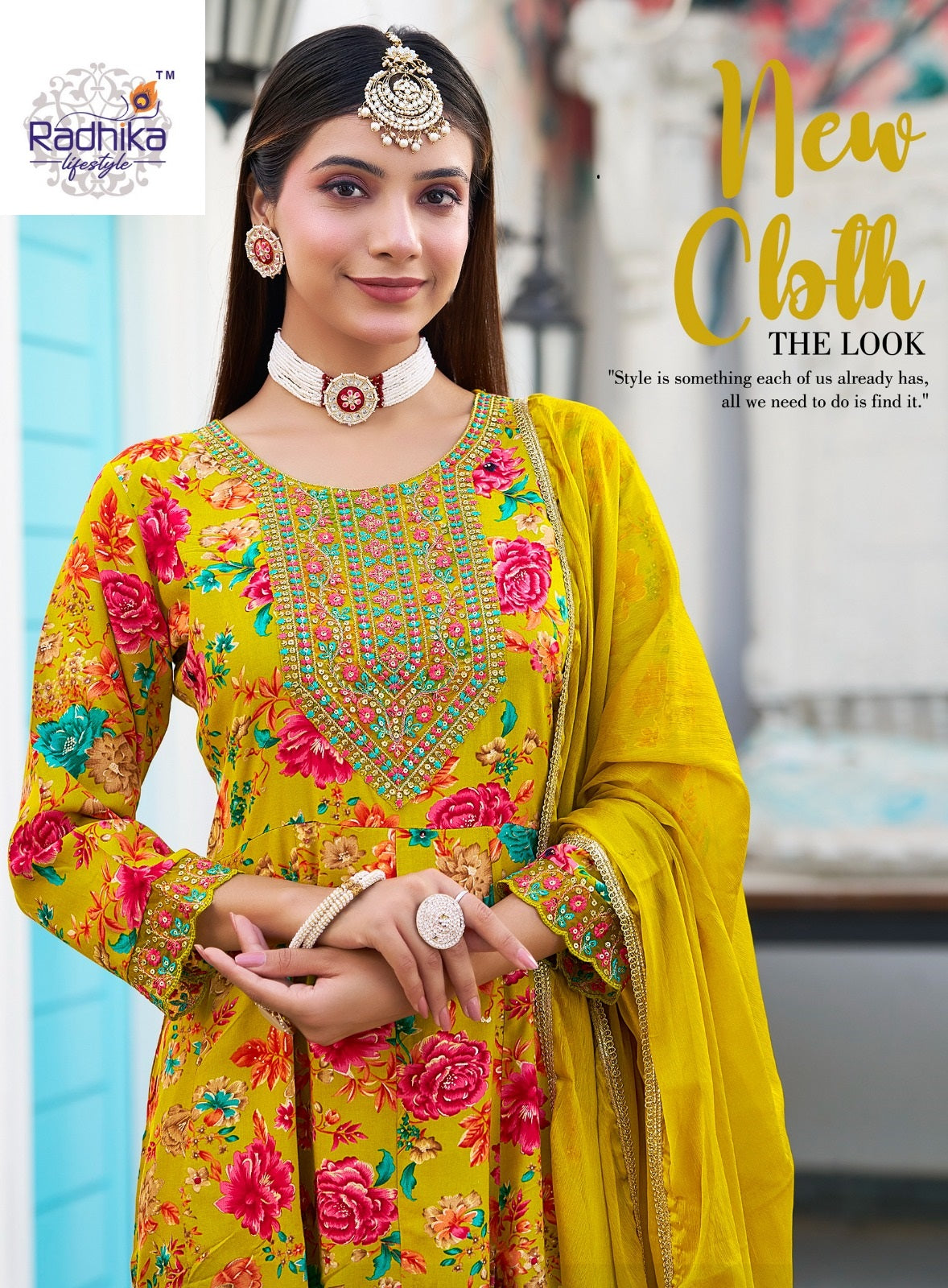 Anarkali Vol 6 Radhika Lifestyle Reyon Readymade Pant Style Suits Supplier