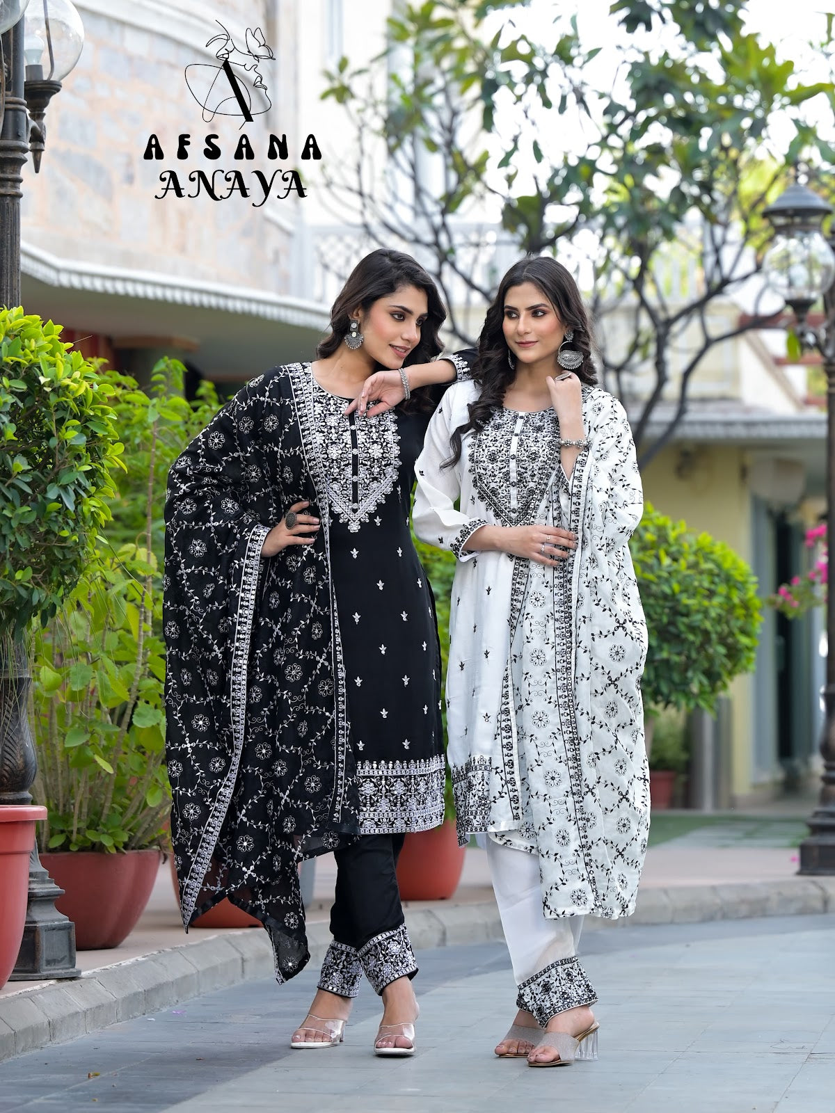 Anaya Afsana Premium Silk Readymade Pant Style Suits