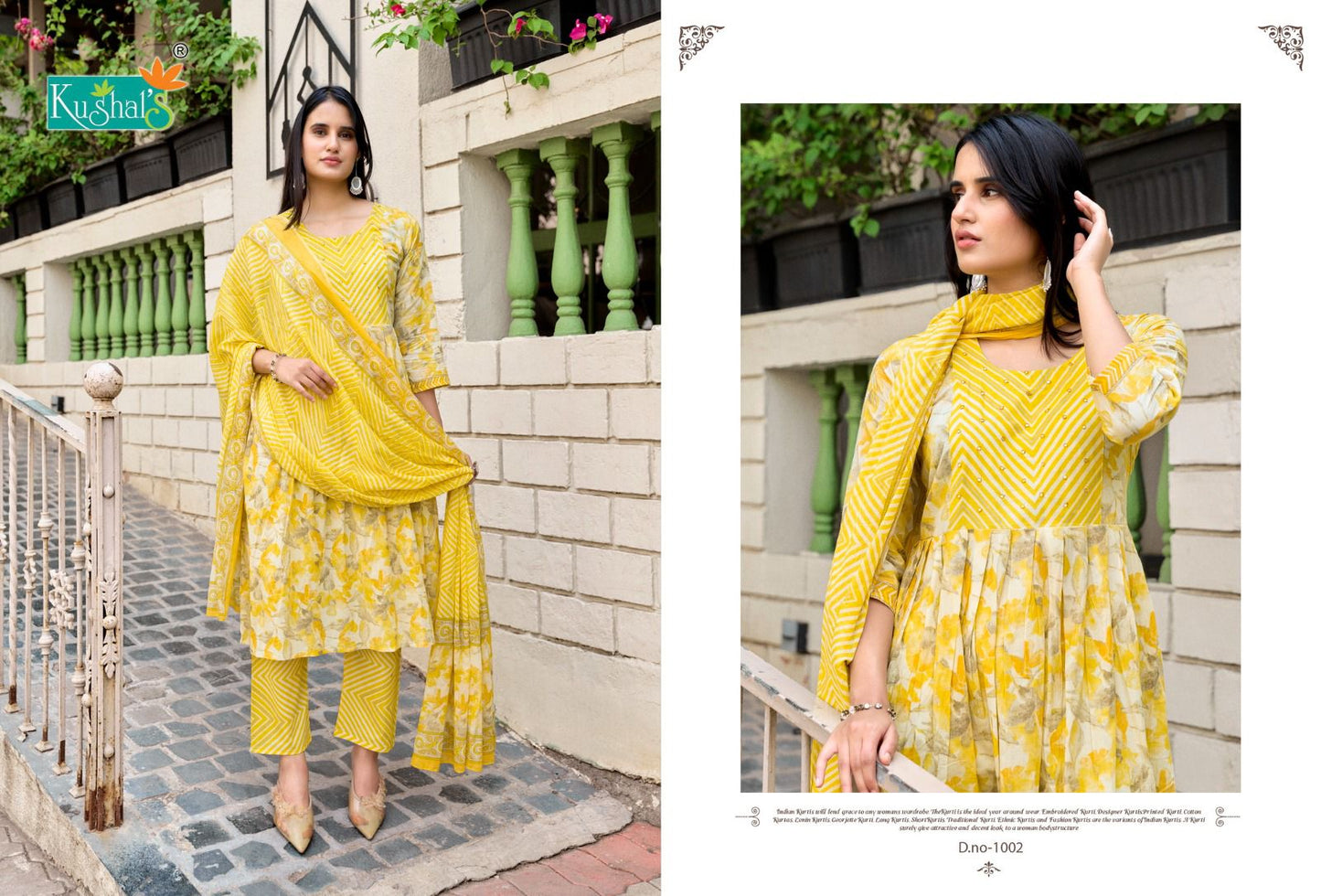 Anaya Kushal Cotton Readymade Anarkali Suits Wholesaler Ahmedabad