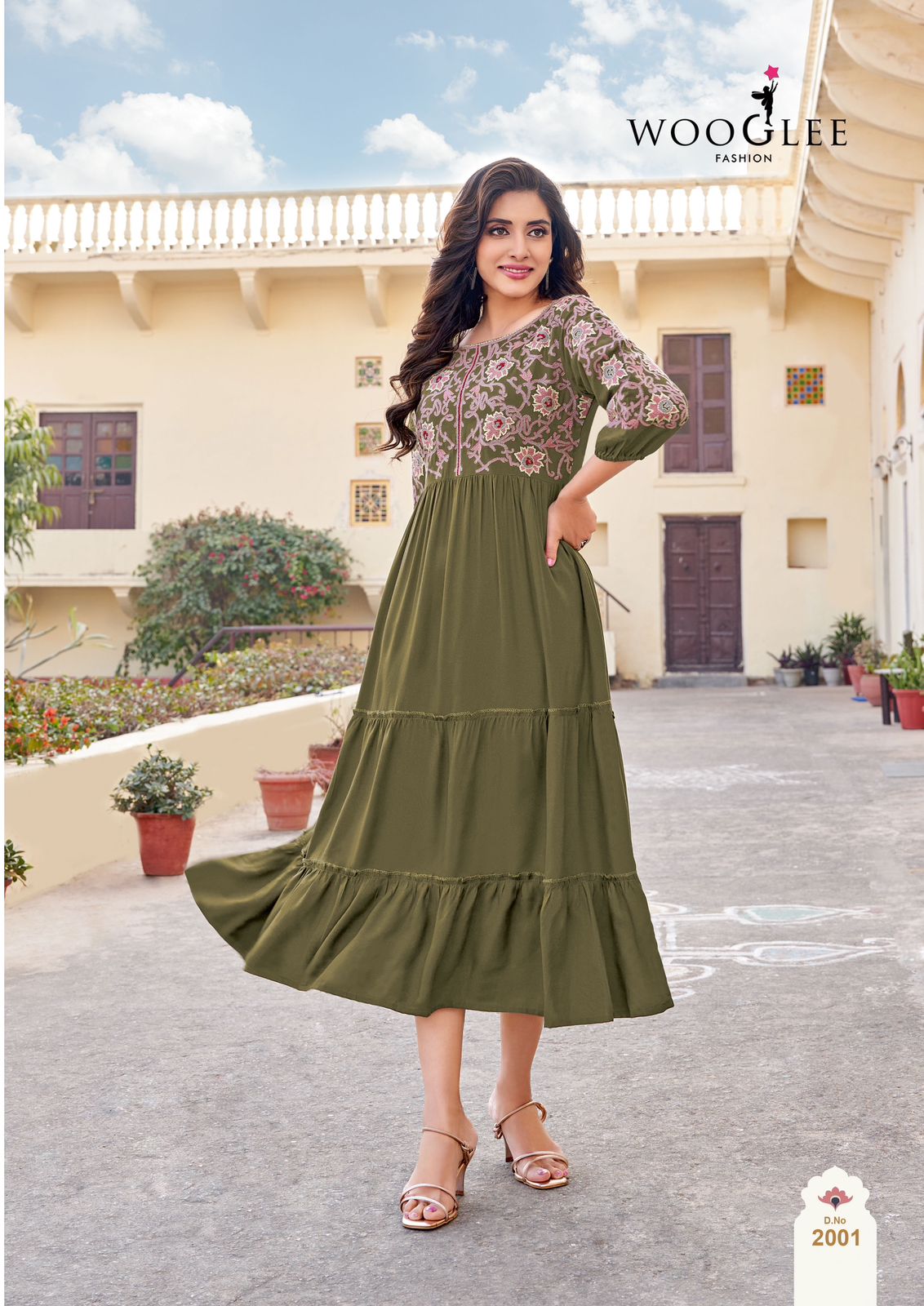 Aanchal Wooglee Heavy Rayon One Piece Manufacturer