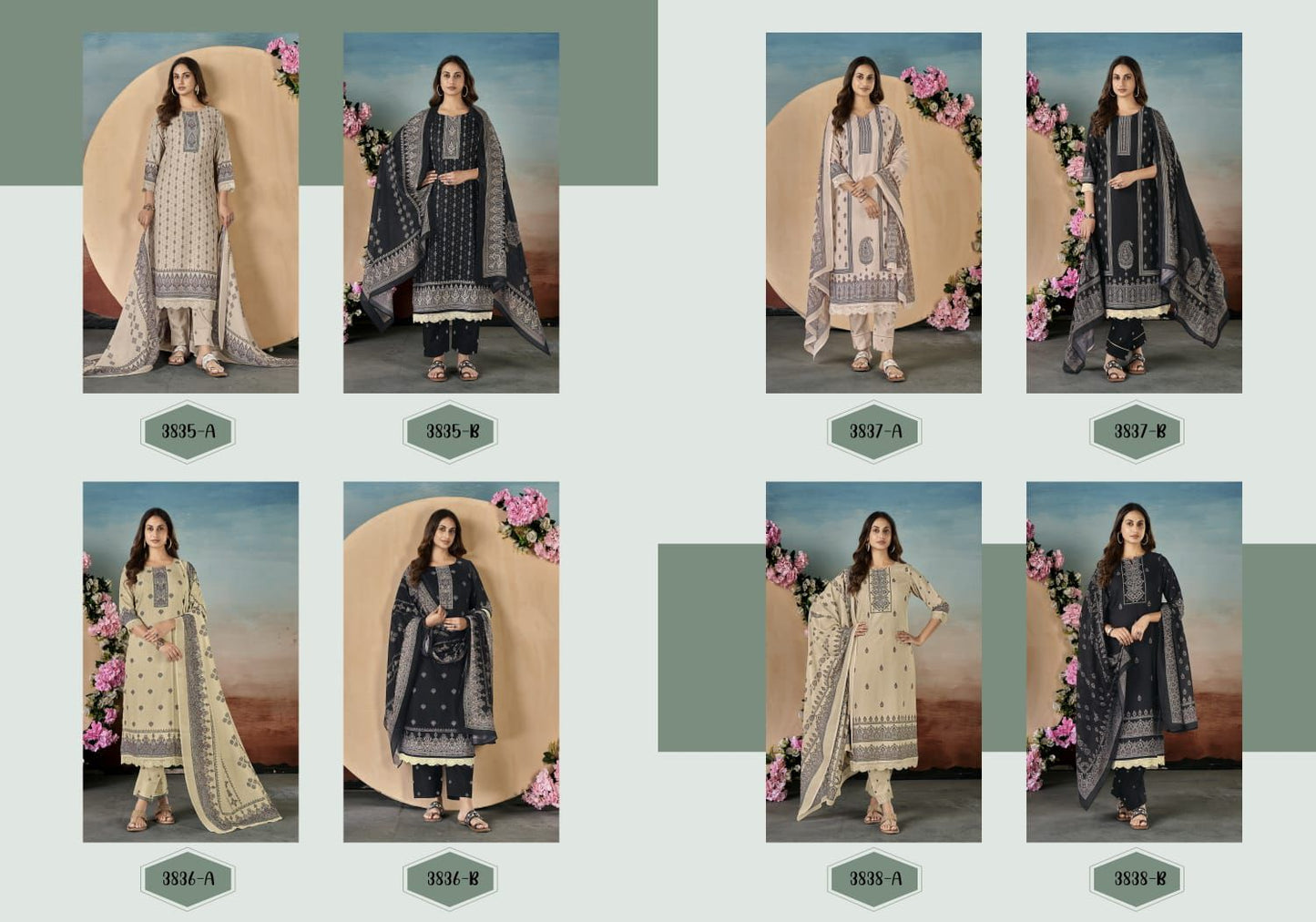 Aneri Rivaa Linen Pant Style Suits