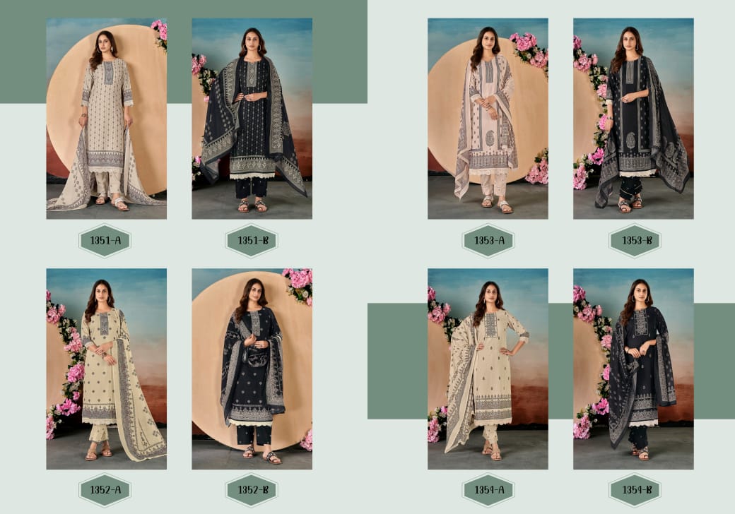 Aneri Vol 2 Rivaa Pashmina Suits Supplier Ahmedabad