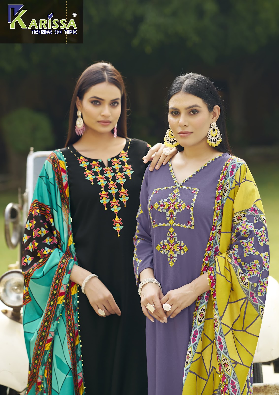 Anika Karissa Premium Readymade Pant Style Suits Supplier Gujarat