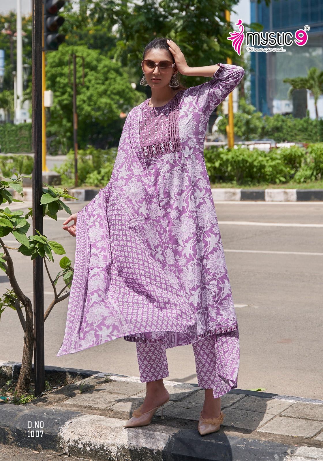 Anika Vol 1 Mystic 9 Readymade Cotton Pant Suits Exporter Gujarat