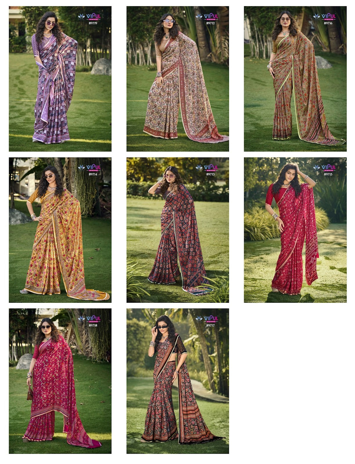Antique Gold Vol 3 Vipul Sarees Wholesaler India