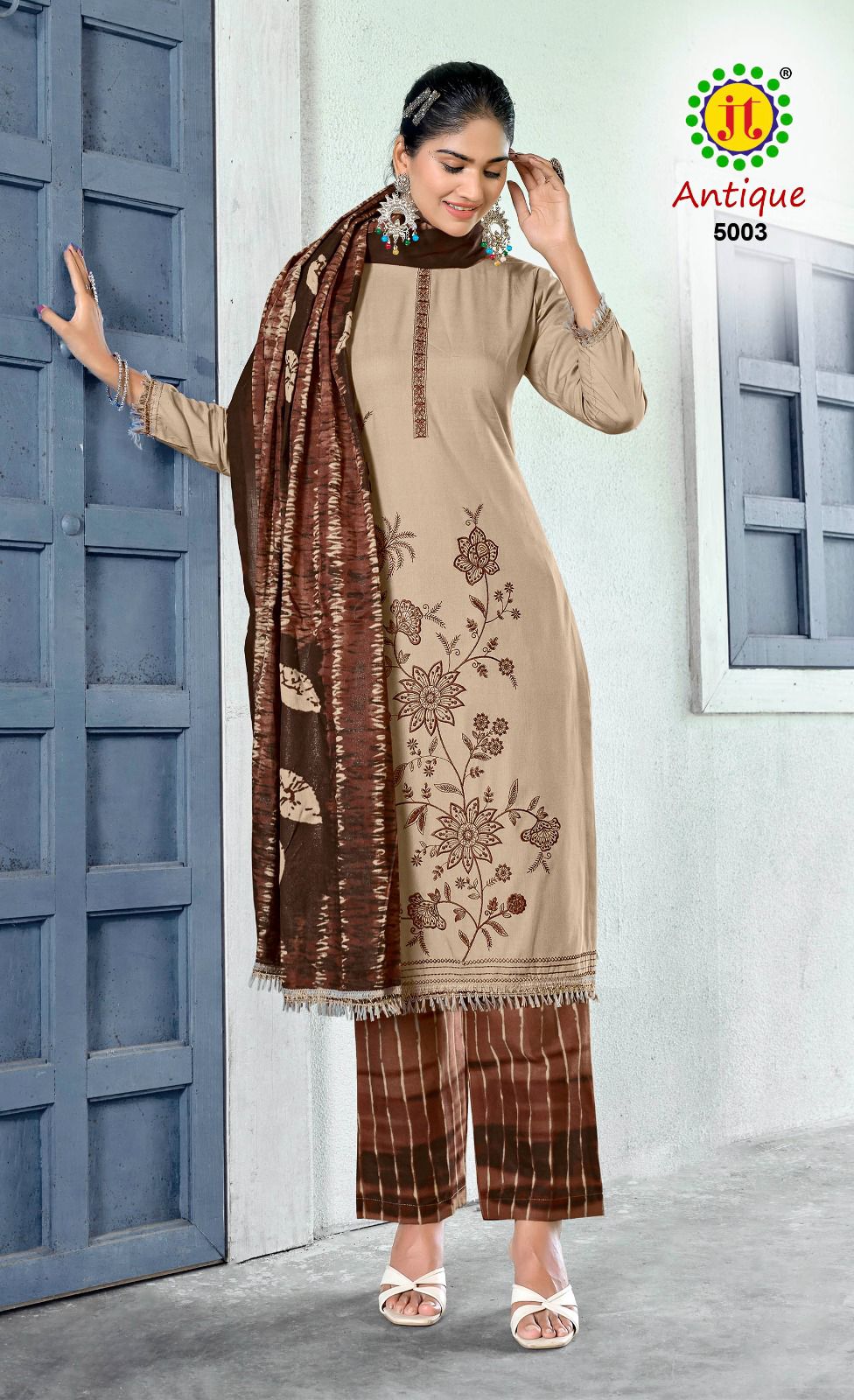 Antique Vol 5 Jt Rayon Pant Style Suits Supplier Gujarat