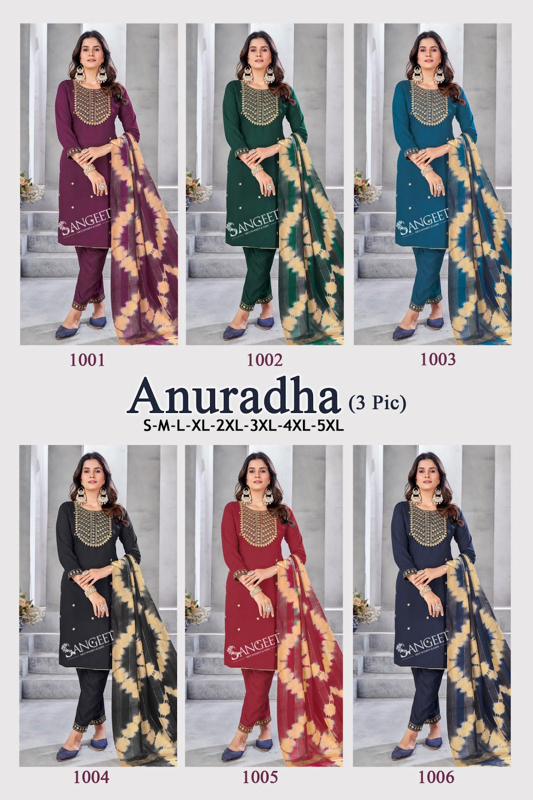 Anuradha Sangeet Bombay Readymade Pant Style Suits Exporter Gujarat