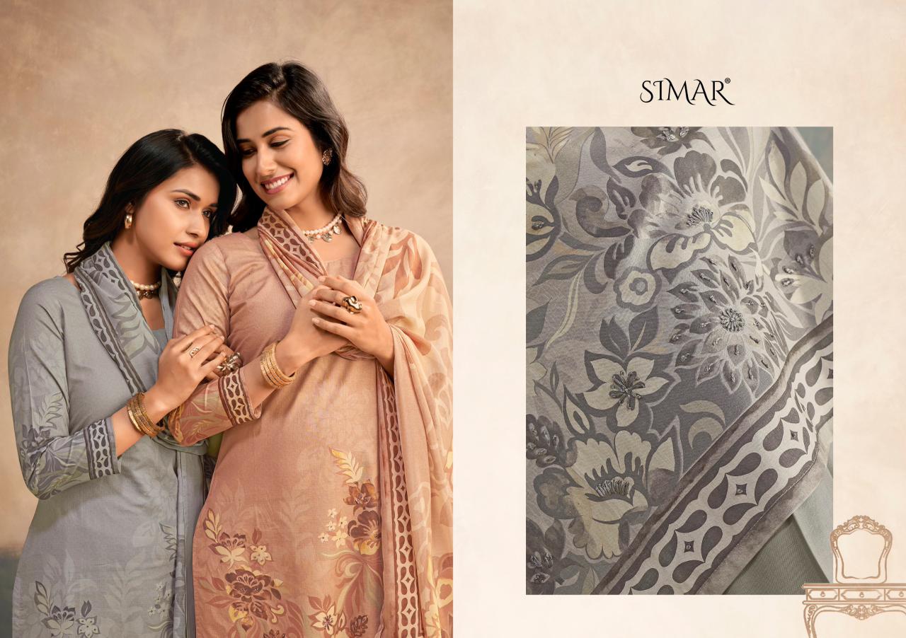 Anushka Simar Lawn Cotton Pant Style Suits Supplier
