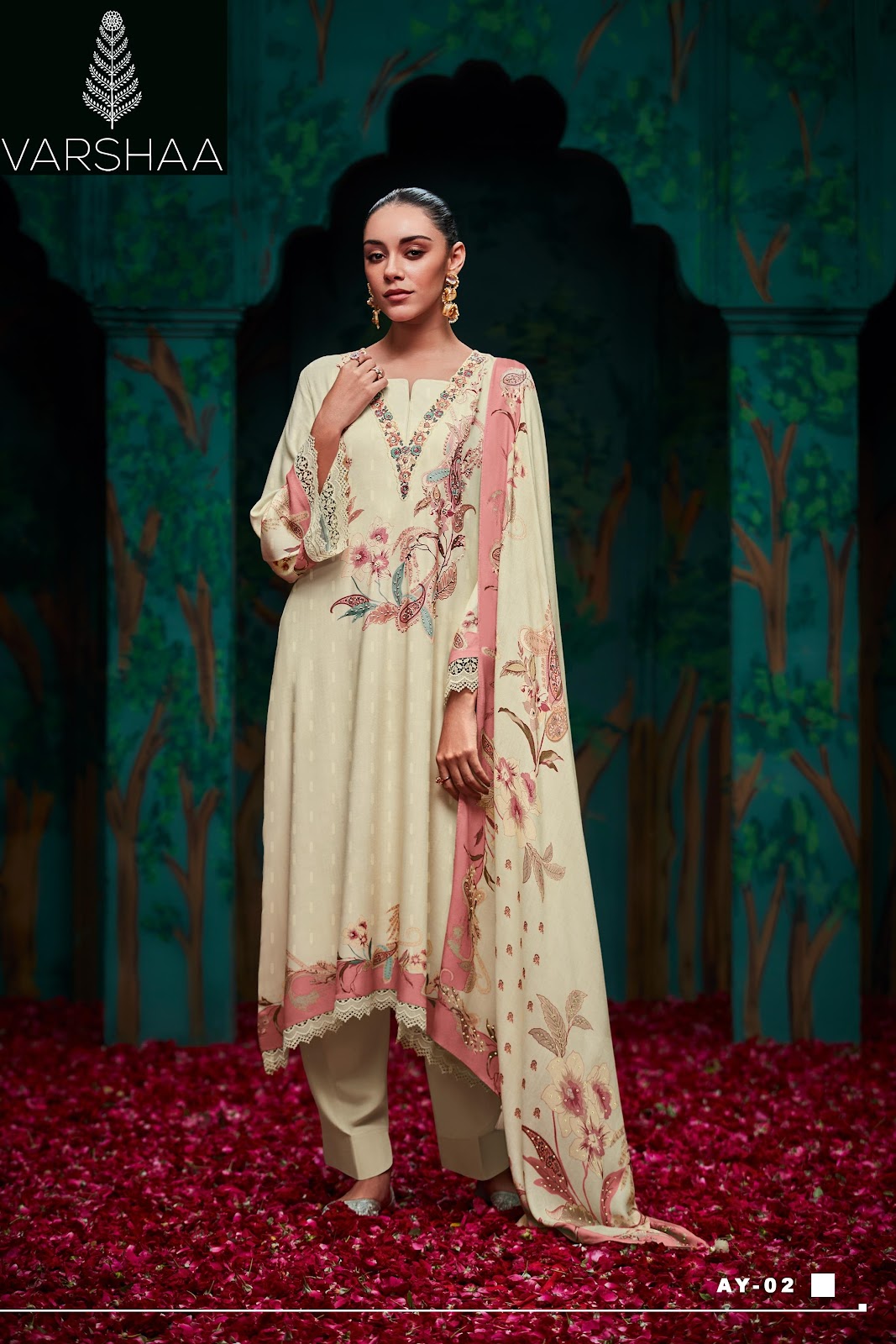 Anya Varshaa Cotton Linen Pant Style Suits Wholesaler Gujarat