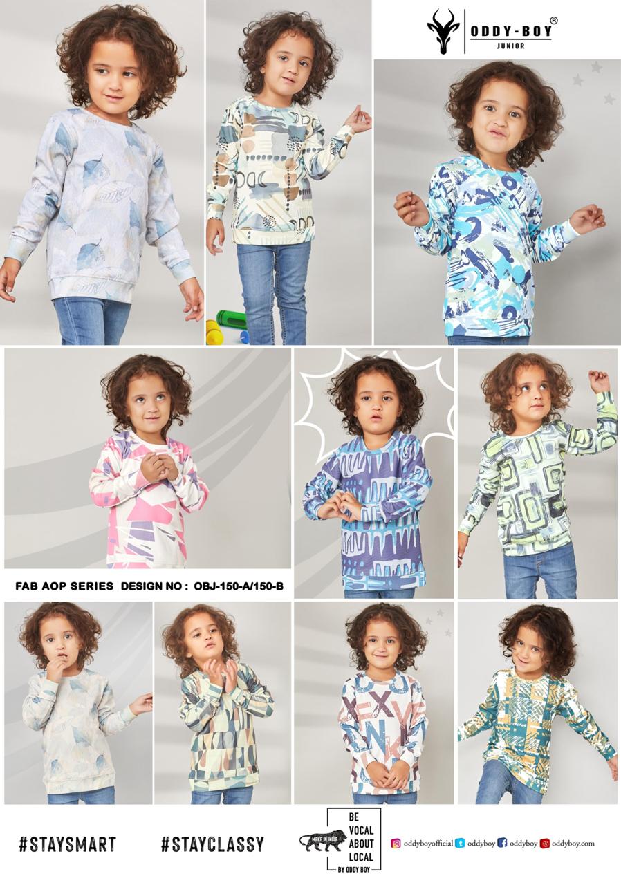 Aop Obj 150 Ab Oddy Boy Turkey Boys Tshirt Exporter India