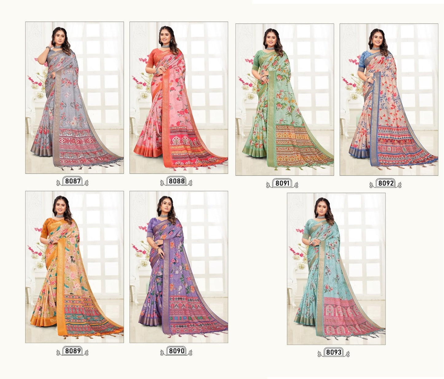 Aparna Stylewell Silk Jacquard Sarees Supplier Ahmedabad