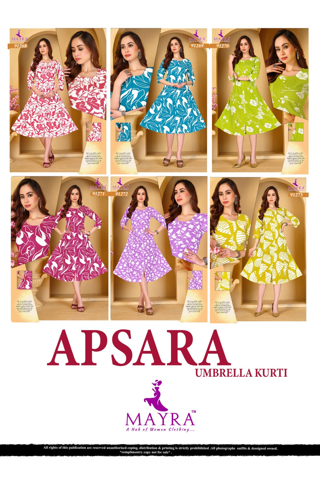Apsara Mayra Reyon Kurti With Pocket Manufacturer