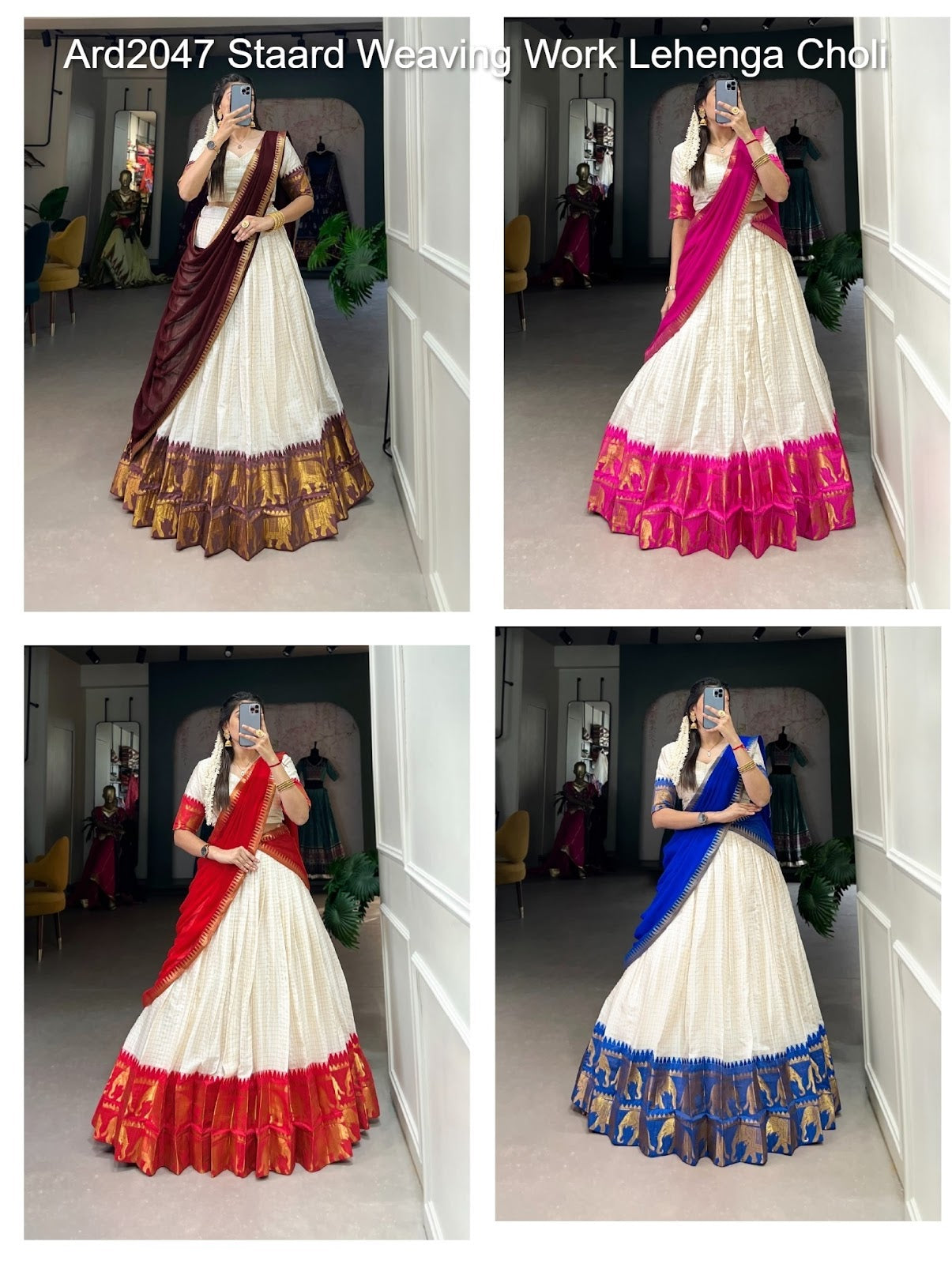 Ard2047 Staard Cotton Lehenga Choli Wholesale Price