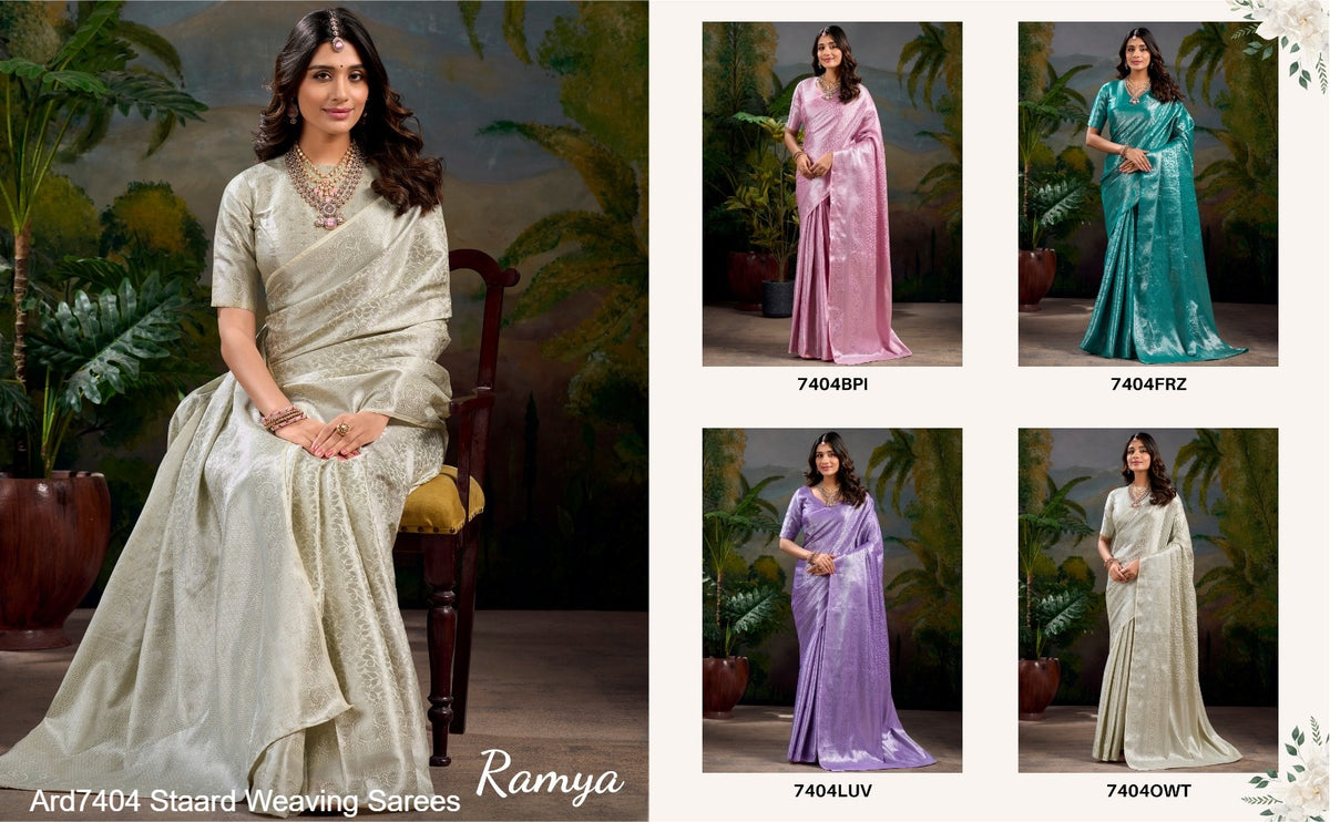 Ard7404 Staard Kanjivaram Sarees Exporter India