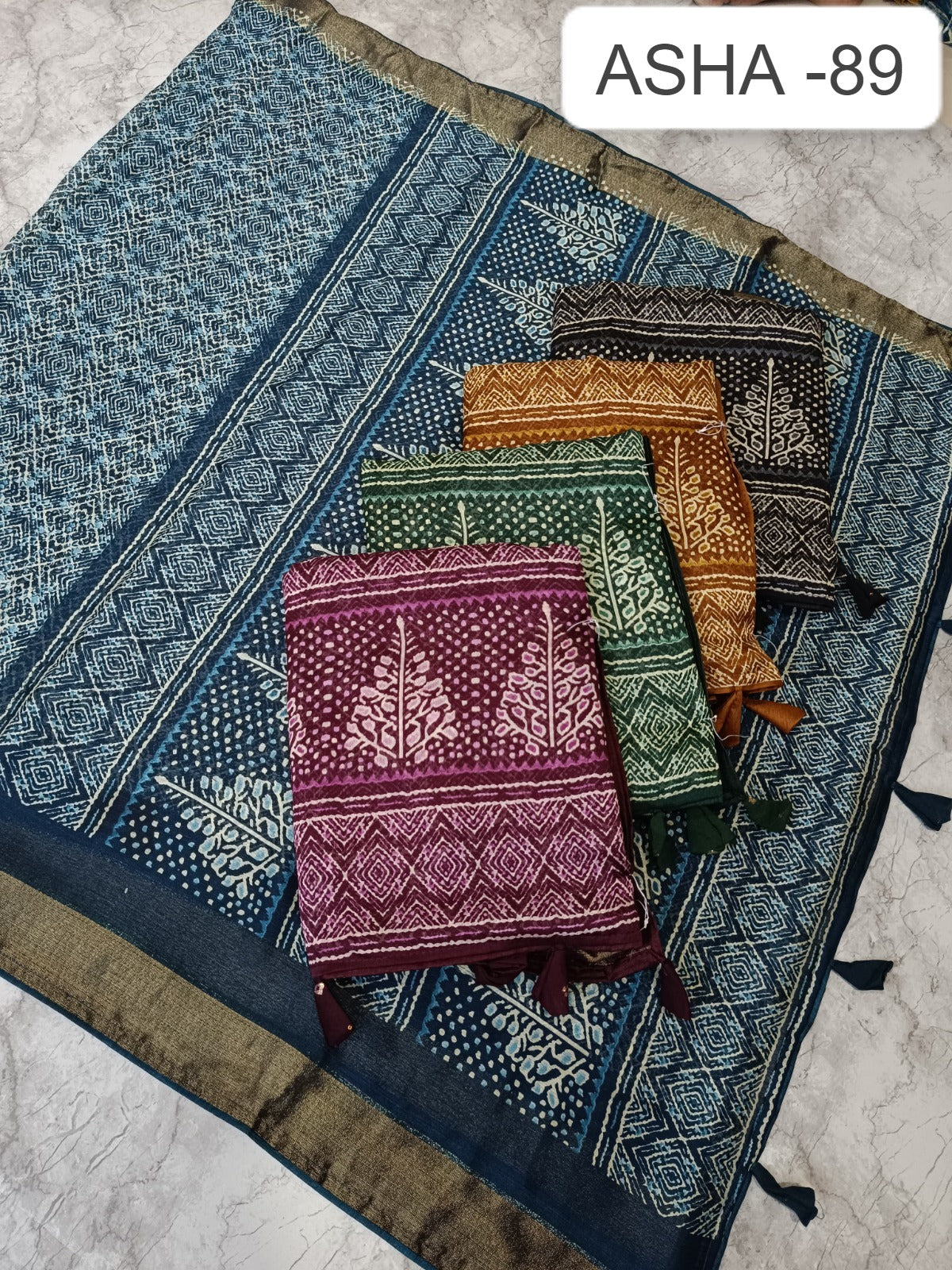 Asha 89 Kalpveli Chiffon Sarees Wholesale Price