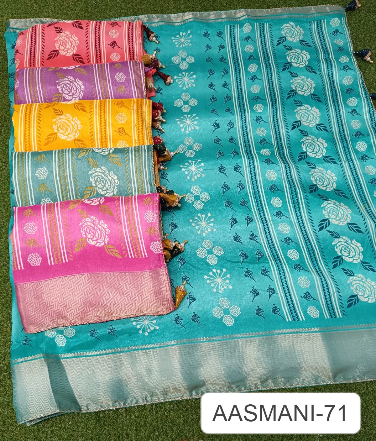 Asmani 71 Kalpveli Dola Sarees