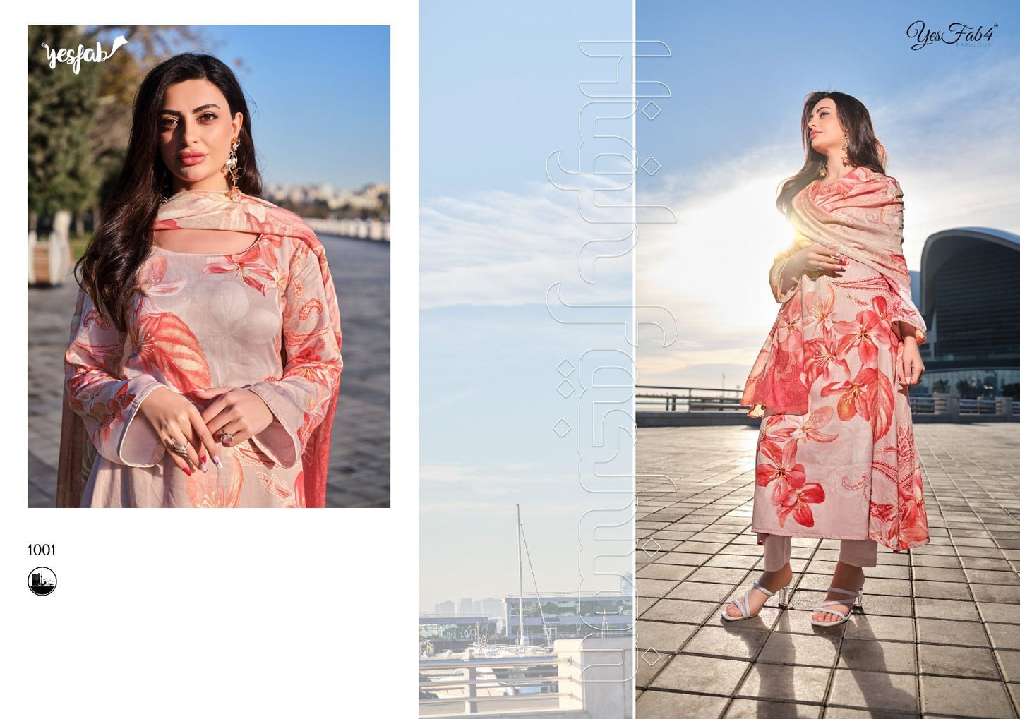 Aster Yesfab Modal Silk Plazzo Style Suits